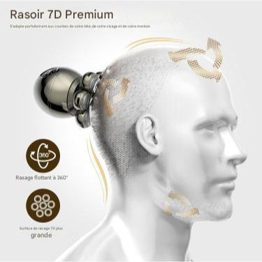 O-SHAVE Le meilleur Rasoir professionnel 7D