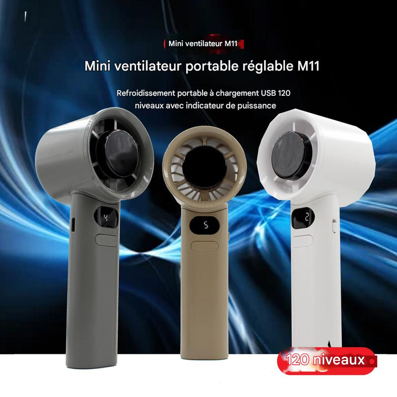 Ventilateur Portable 2x plus puissant | Refroidissement Air 16°C
