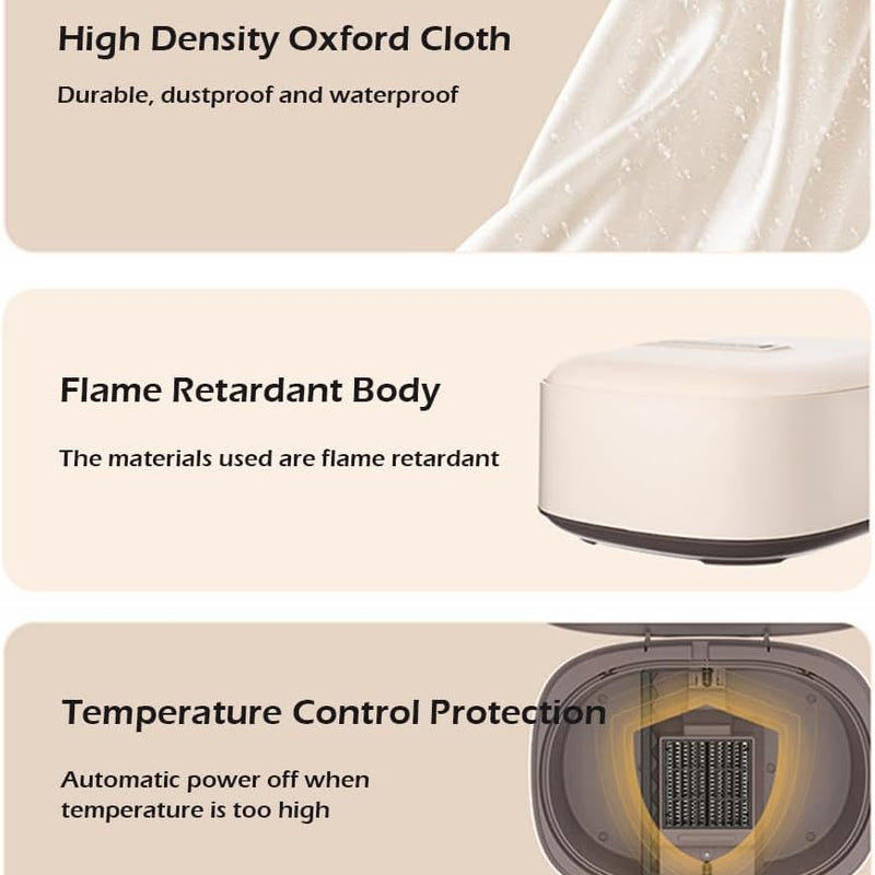 Sèche Linge Portable 360° | Intelligent et Stérilisant