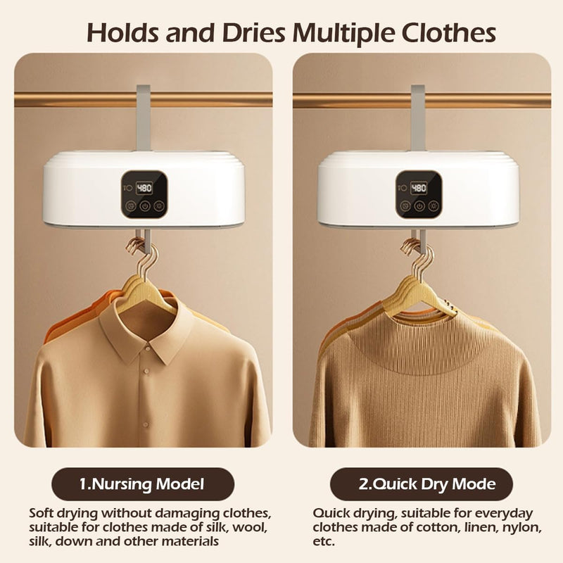 Sèche Linge Portable 360° | Intelligent et Stérilisant