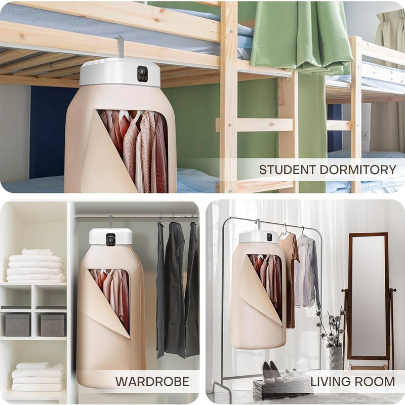 Sèche Linge Portable 360° | Intelligent et Stérilisant