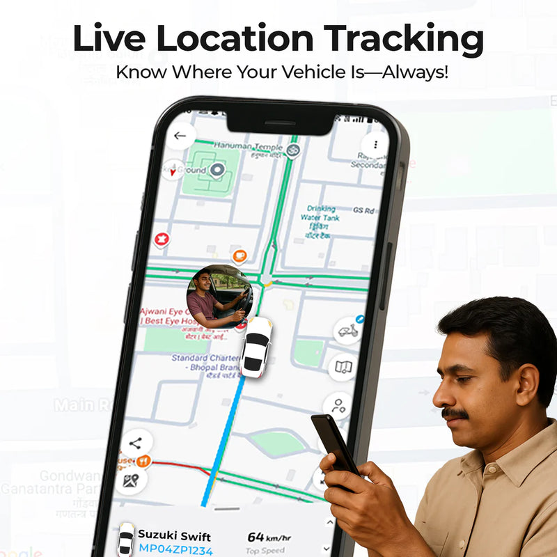 Finder Security® Traceur GPS Pro intelligent - compatible smartphones IOS & Android