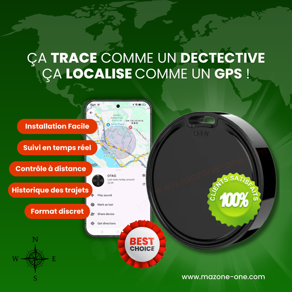 Traceur GPS Pro élite sans abonnement (IOS & Android)