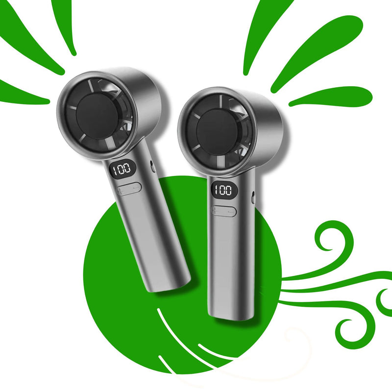 FreshAir Pro | Mini Ventilo Portable Haute Performance - Effet Air Frais 16°C